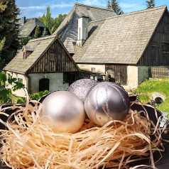 Silberne Eier im Frohnauer Hammer