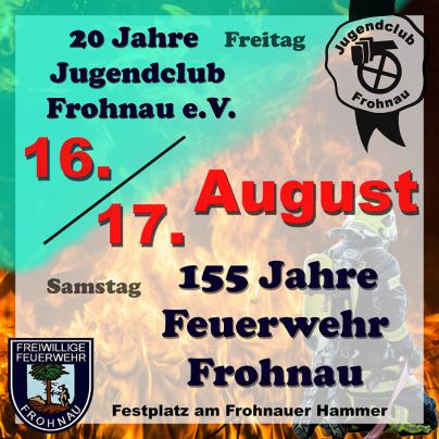 Jubil�umswochende Feuerwehr & Jugendclub Frohnau