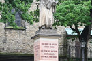 Martin Luther memorial at the lower church square<br/>pict: city´s archive