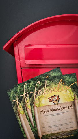 Wunschzettel-Briefkasten